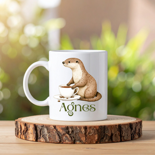 Boho djur mugg | Personlig mugg med namn