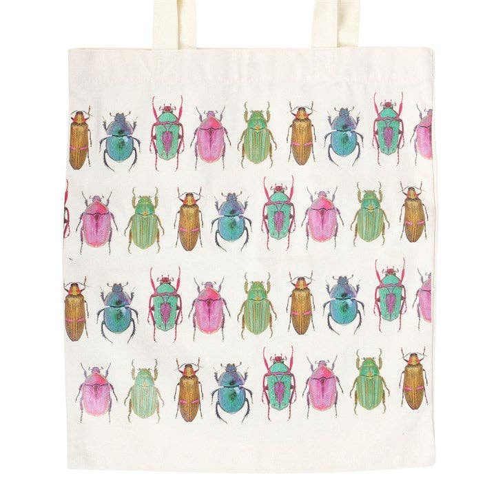 Skalbagge Polycotton tygväska