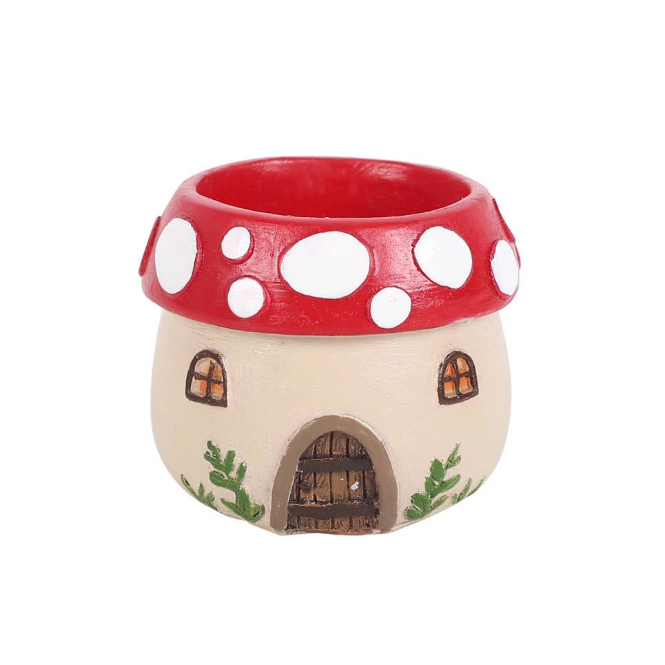 Värmeljushållare Mushroom House