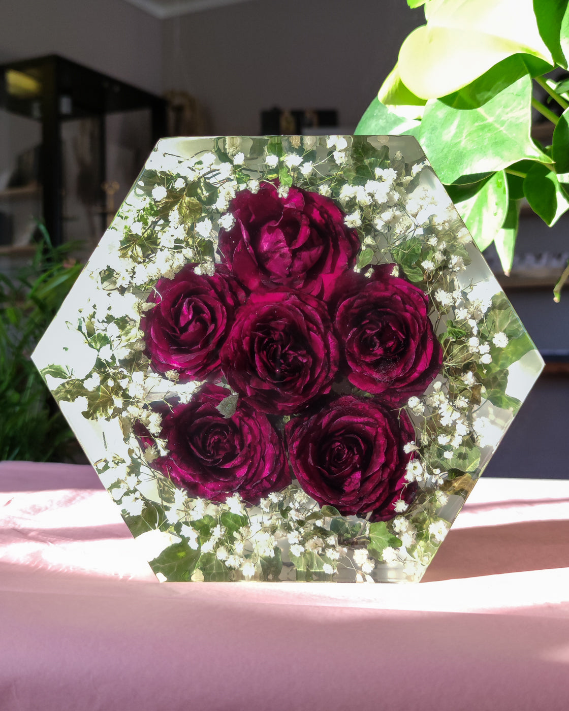 Ingjutning av blombukett, bokningsavgift - Fluflu Handgjorda Smycken & Design