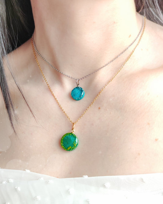 Krabbnebulosan, halsband - Fluflu Handgjorda Smycken & Design