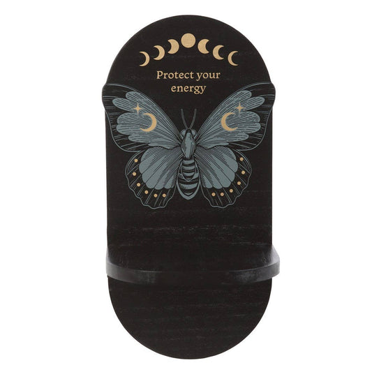 Svart nattfjäril Altarhylla - Fluflu Handgjorda Smycken & Design