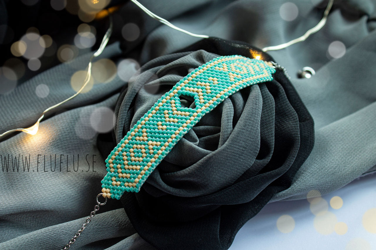 Turquoise armband - Fluflu Handgjorda Smycken & Design