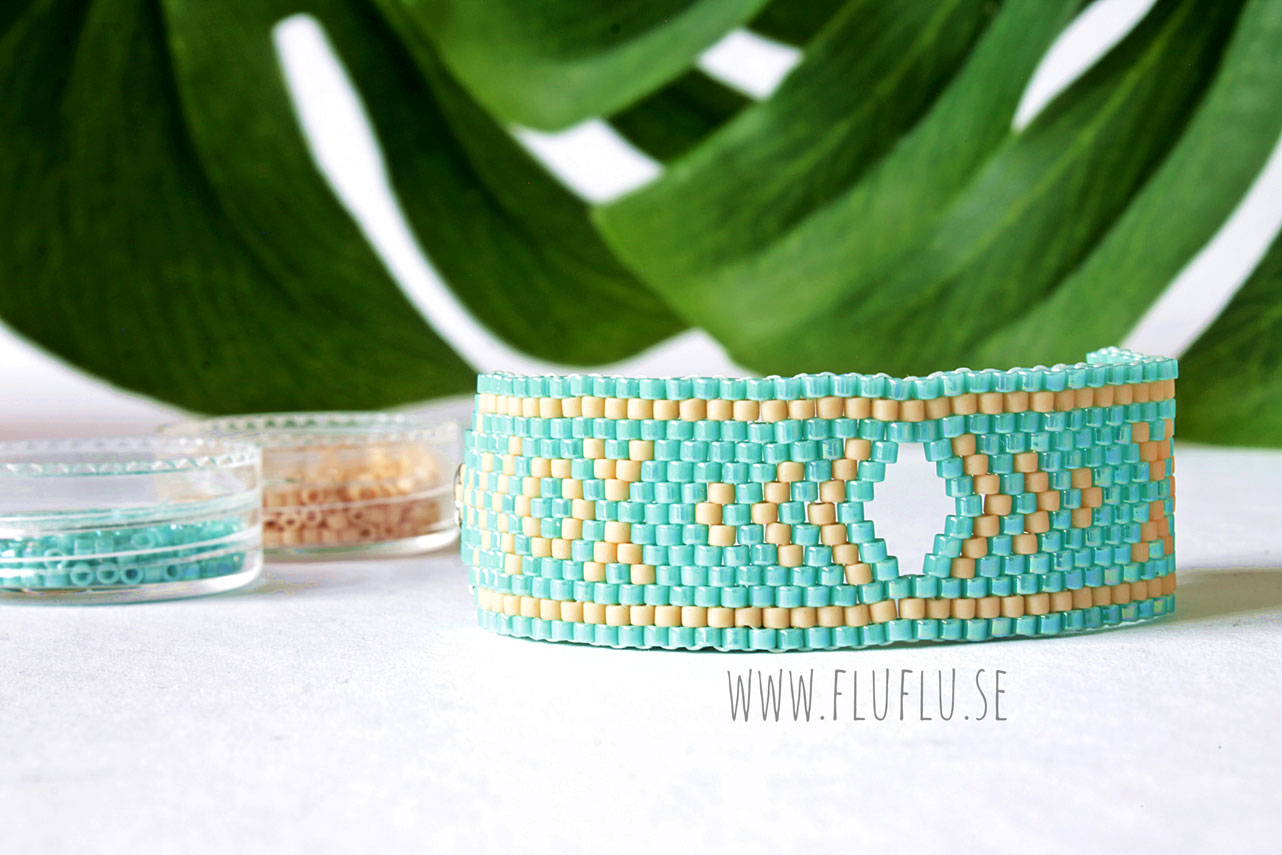 Turquoise armband - Fluflu Handgjorda Smycken & Design