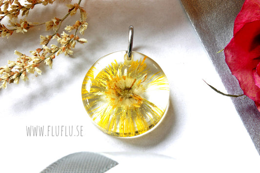 Höstfibbla i hänge - Fluflu Handgjorda Smycken & Design