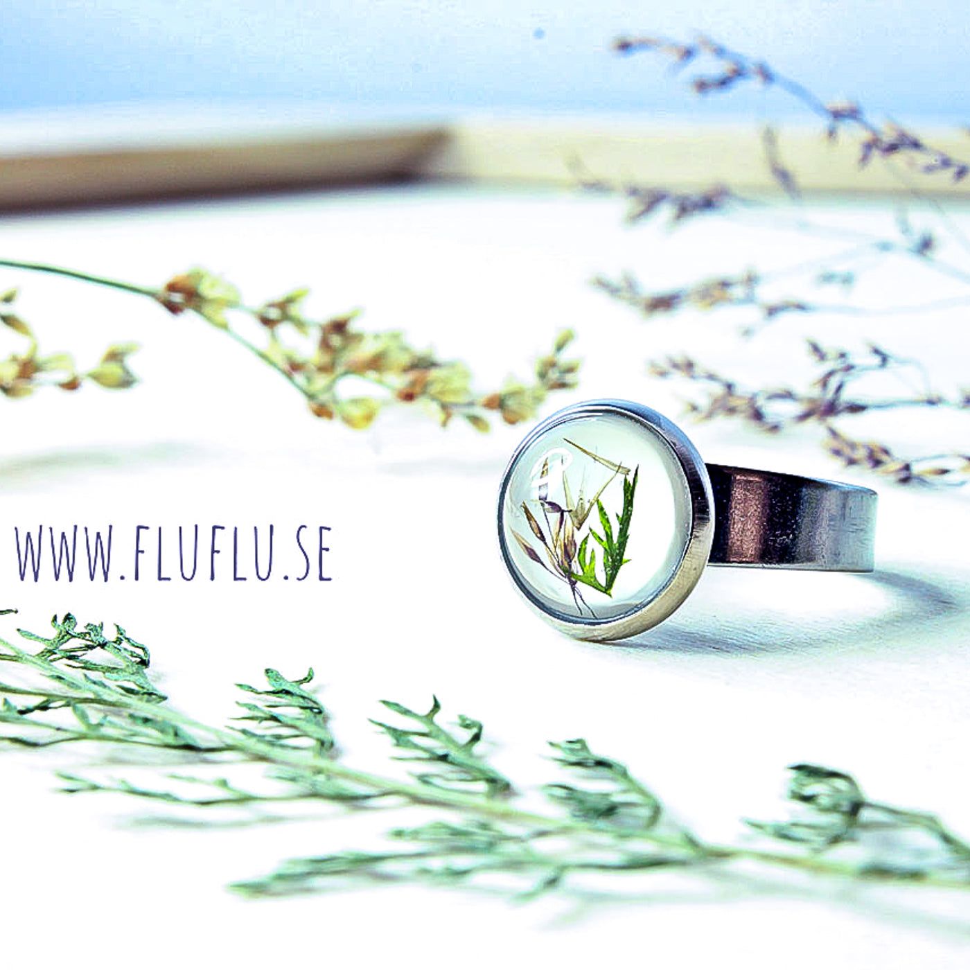 Herbarium ring - Fluflu Handgjorda Smycken & Design
