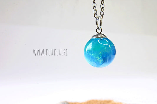 Havet i pärla, silver - Fluflu Handgjorda Smycken & Design