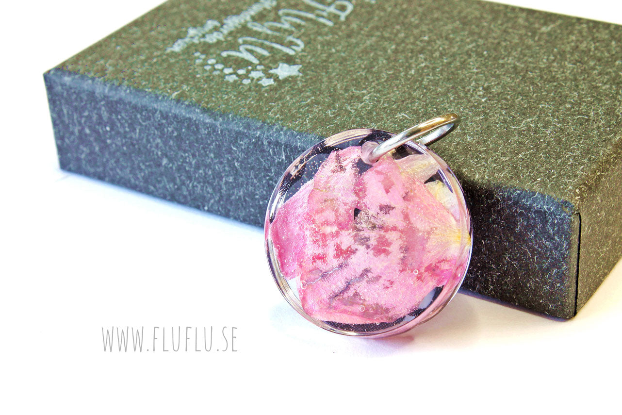 Ros, hänge - Fluflu Handgjorda Smycken & Design