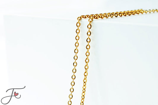 Kedja av rostfritt stål, standard - Fluflu Handgjorda Smycken & Design