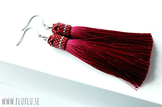 Tofsörhängen - Fluflu Handgjorda Smycken & Design