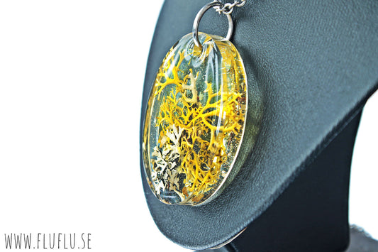 Blåslav i hänge - Fluflu Handgjorda Smycken & Design