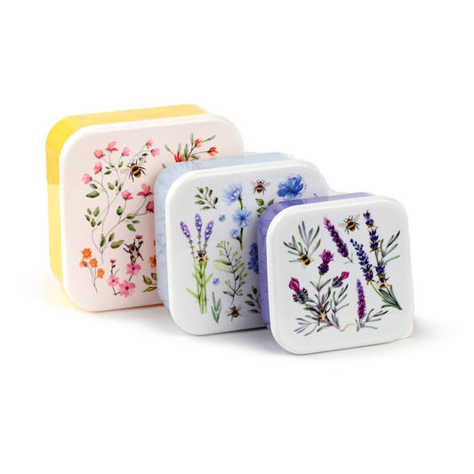 3 - pack matlådor, Nectar Meadows - Fluflu Handgjorda Smycken & Design