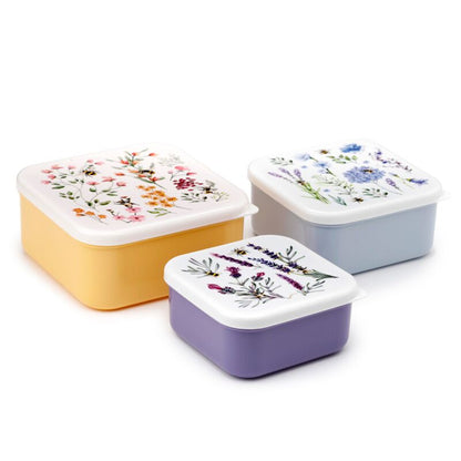 3 - pack matlådor, Nectar Meadows - Fluflu Handgjorda Smycken & Design