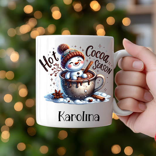 Hot chocolate bar mugg | Personlig mugg med namn