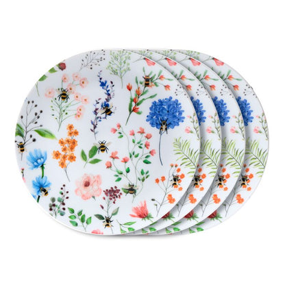 4 - pack tallrikar, Nectar Meadows - Fluflu Handgjorda Smycken & Design