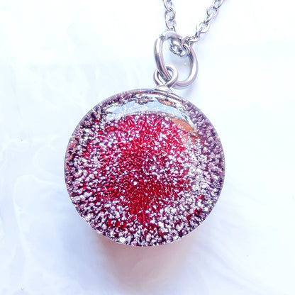Luminös röd nova, halsband