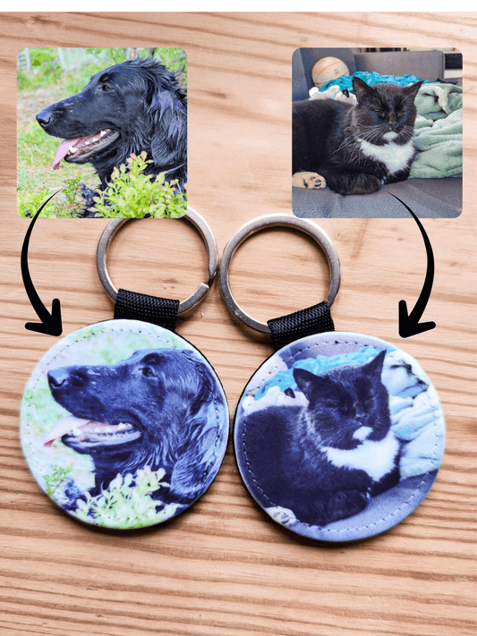 Personlig nyckelring med ditt foto