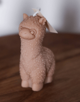Alpacka ljus i rapsvax - Fluflu Handgjorda Smycken & Design
