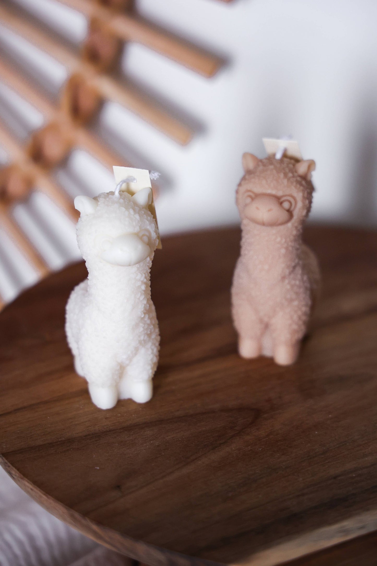 Alpacka ljus i rapsvax - Fluflu Handgjorda Smycken & Design