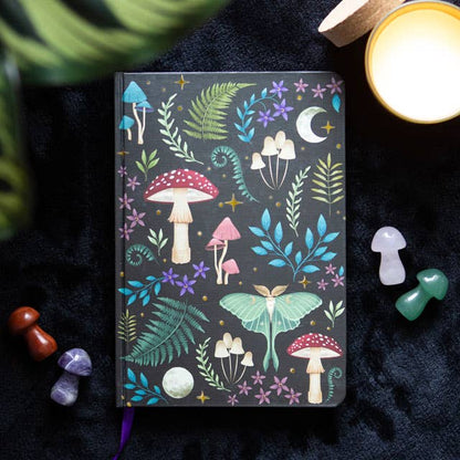 Anteckningsbok A5 Dark Forest - Fluflu Handgjorda Smycken & Design