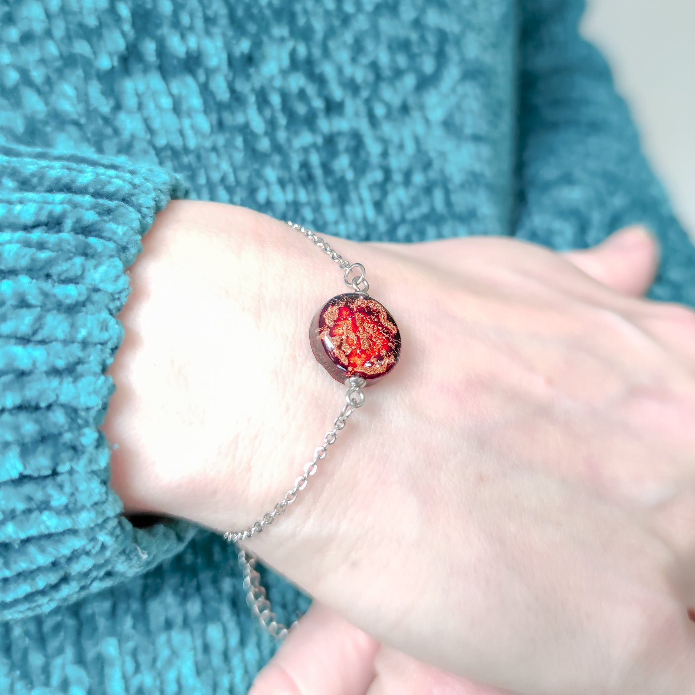 Bärnsten från himlen, armband - Fluflu Handgjorda Smycken & Design