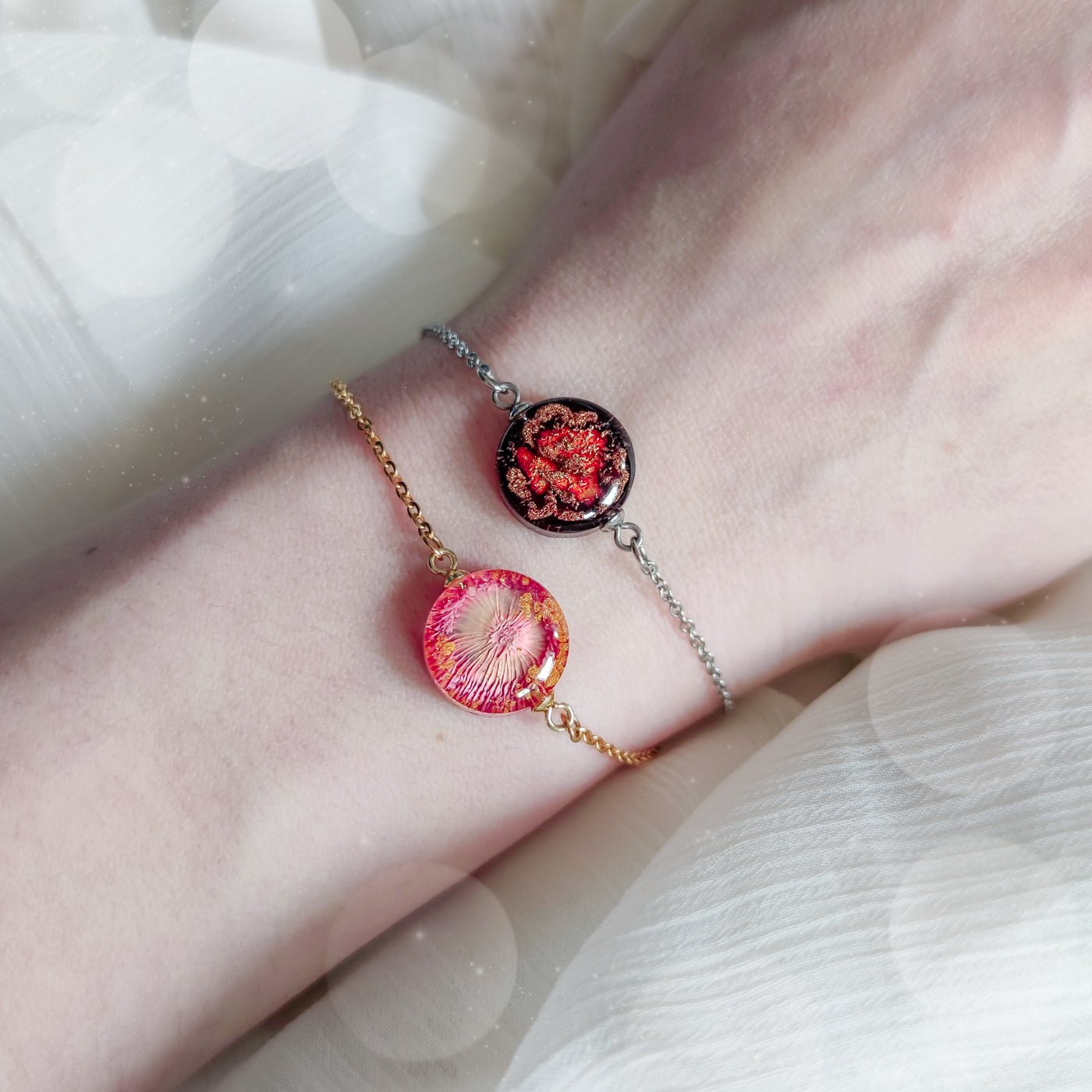 Bärnsten från himlen, armband - Fluflu Handgjorda Smycken & Design