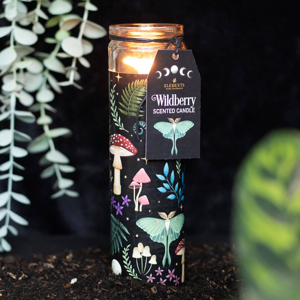 Dark Forest Wildberry Tube Ljus - Fluflu Handgjorda Smycken & Design