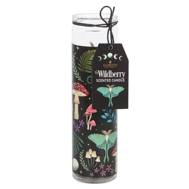 Dark Forest Wildberry Tube Ljus - Fluflu Handgjorda Smycken & Design