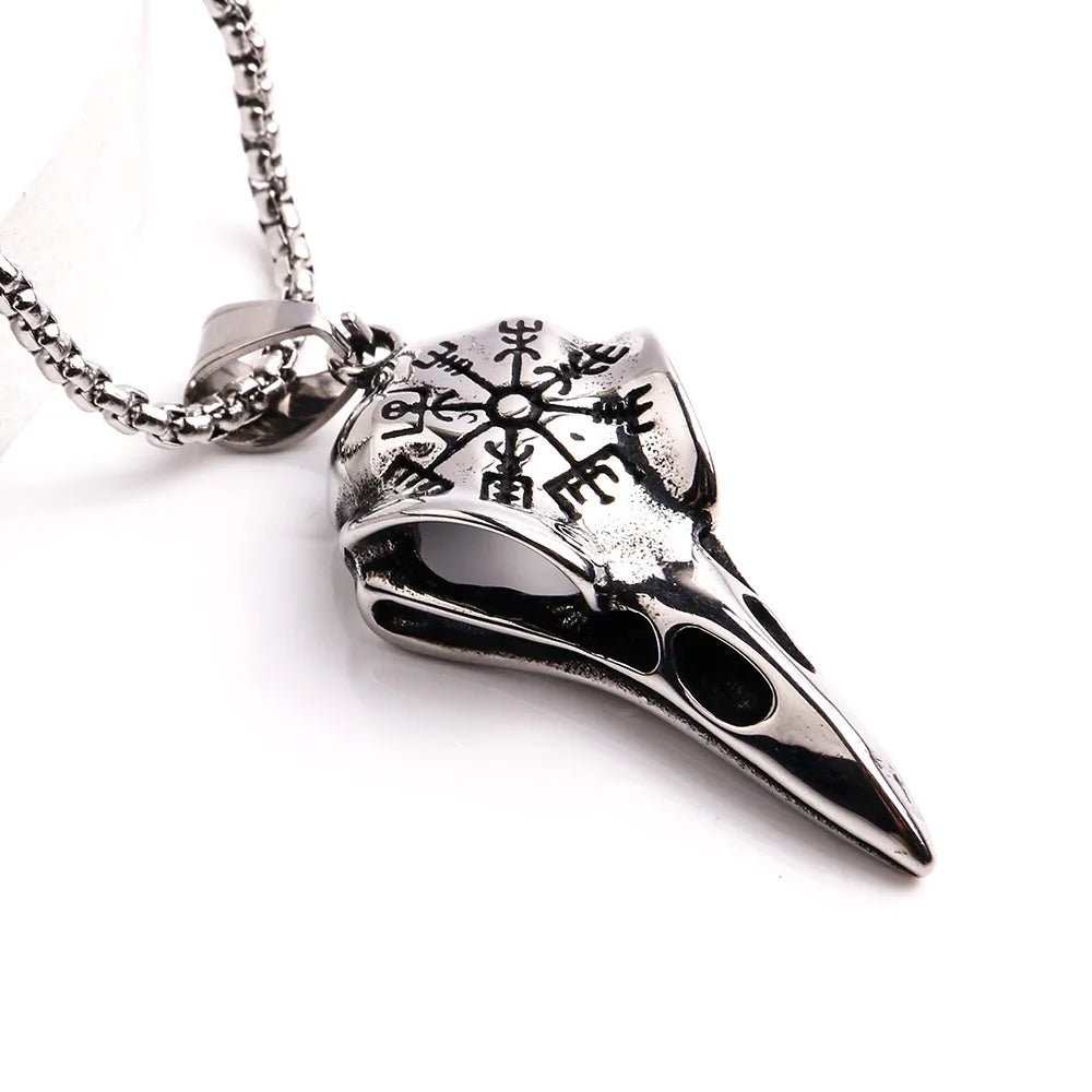 Fågelskalle halsband - Fluflu Handgjorda Smycken & Design