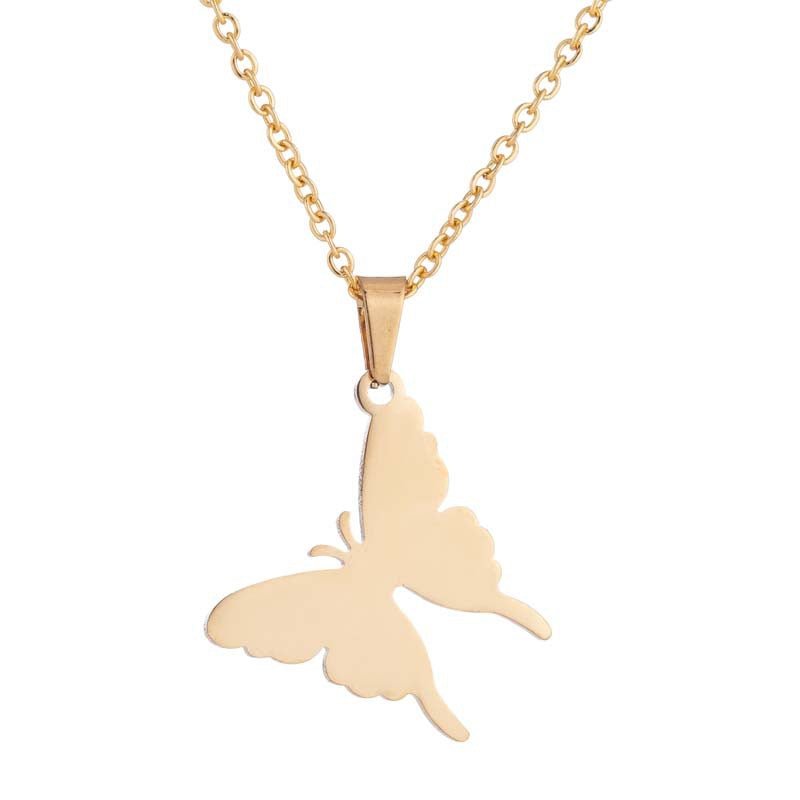 Fjäril smyckesset, örhängen + halsband - Fluflu Handgjorda Smycken & Design