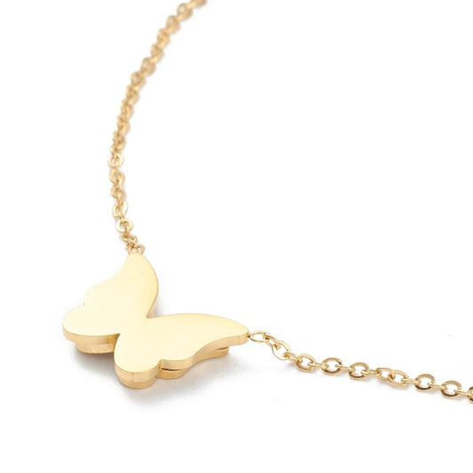 Fjärilar, halsband - Fluflu Handgjorda Smycken & Design