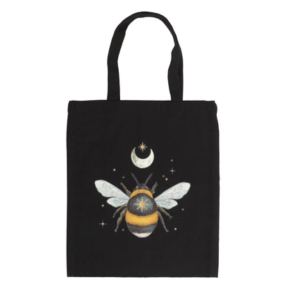 Forest BeepolyCotton Tygväska - Fluflu Handgjorda Smycken & Design