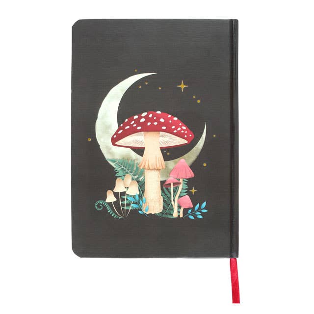 Forest Mushroom A5 anteckningsbok - Fluflu Handgjorda Smycken & Design