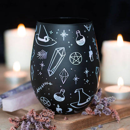 Glas Kristallhäxa - Fluflu Handgjorda Smycken & Design