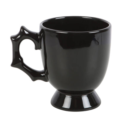Gotisk Halloween svart spindelkopp - Fluflu Handgjorda Smycken & Design