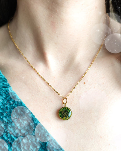 Gröna djupet, halsband – detaljbild 2