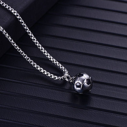 Fotbollshalsband i titan – Silver