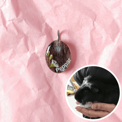 Hänge hjärta med hår/päls/tagel eller aska - Fluflu Handgjorda Smycken & Design