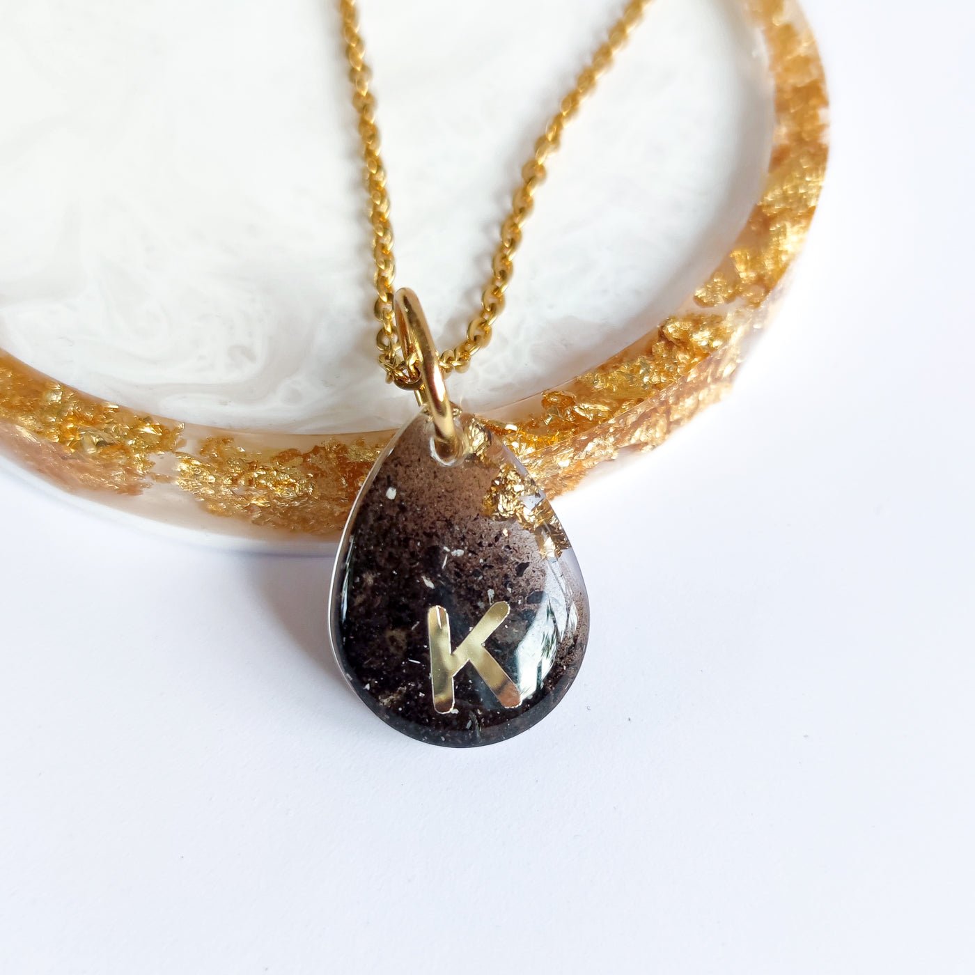 Hänge hjärta med hår/päls/tagel eller aska - Fluflu Handgjorda Smycken & Design