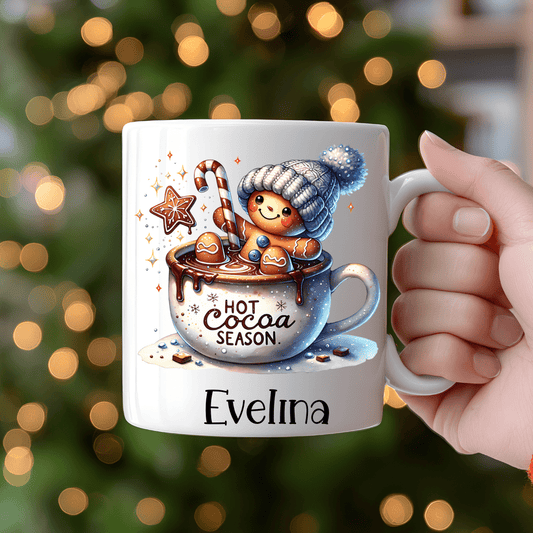 Hot chocolate bar mugg | Personlig mugg med namn - Fluflu Handgjorda Smycken & Design