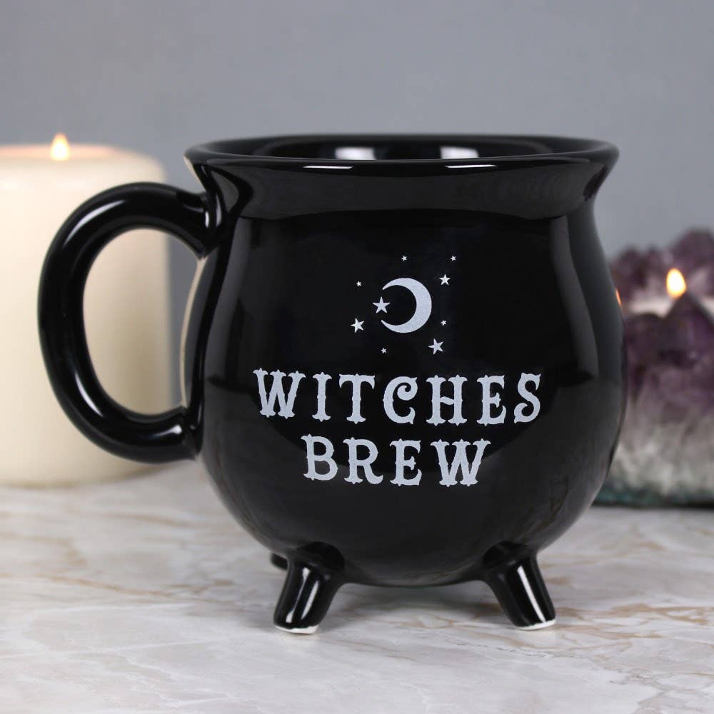 Kittel - mugg Witches Brew Gothic Halloween - Fluflu Handgjorda Smycken & Design
