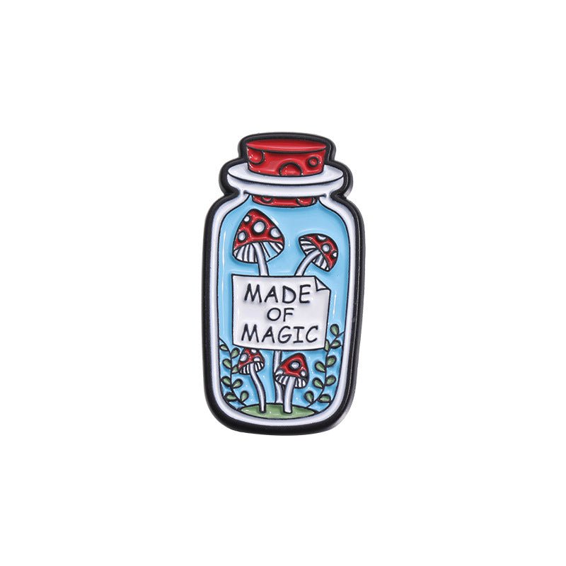 Magiska flaskor och burkar, pin - Fluflu Handgjorda Smycken & Design