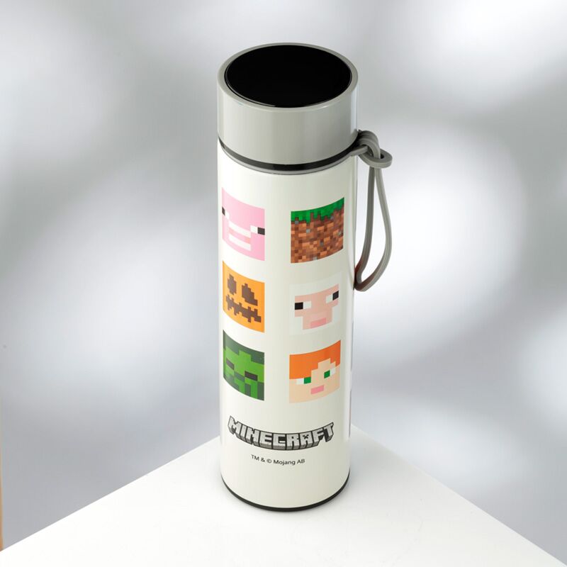 Minecraft Termosflaska med digital display - Fluflu Handgjorda Smycken & Design