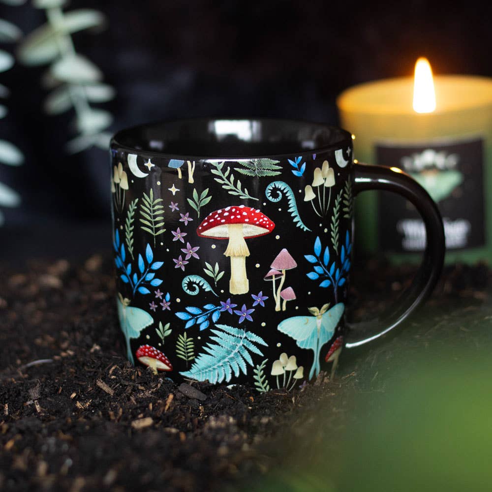Mugg Dark Forest Print - Fluflu Handgjorda Smycken & Design