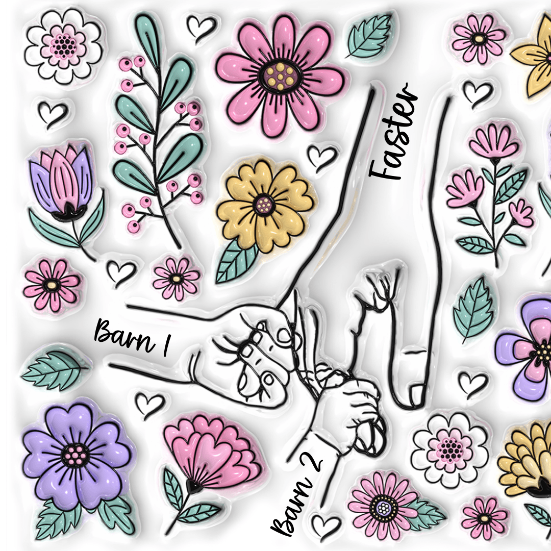 Mugg till mamma/mormor/farmor | Personlig mugg - Fluflu Handgjorda Smycken & Design