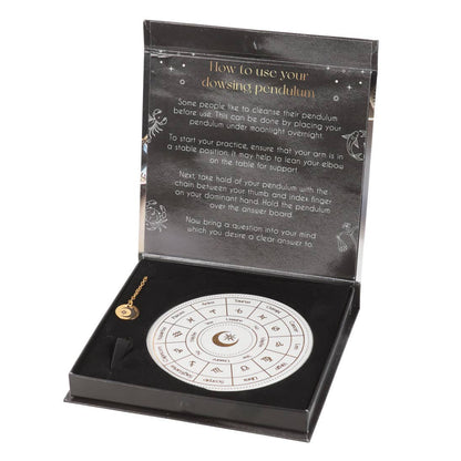 Pendel Astrologihjul zodiac (Spådomskit) - Fluflu Handgjorda Smycken & Design