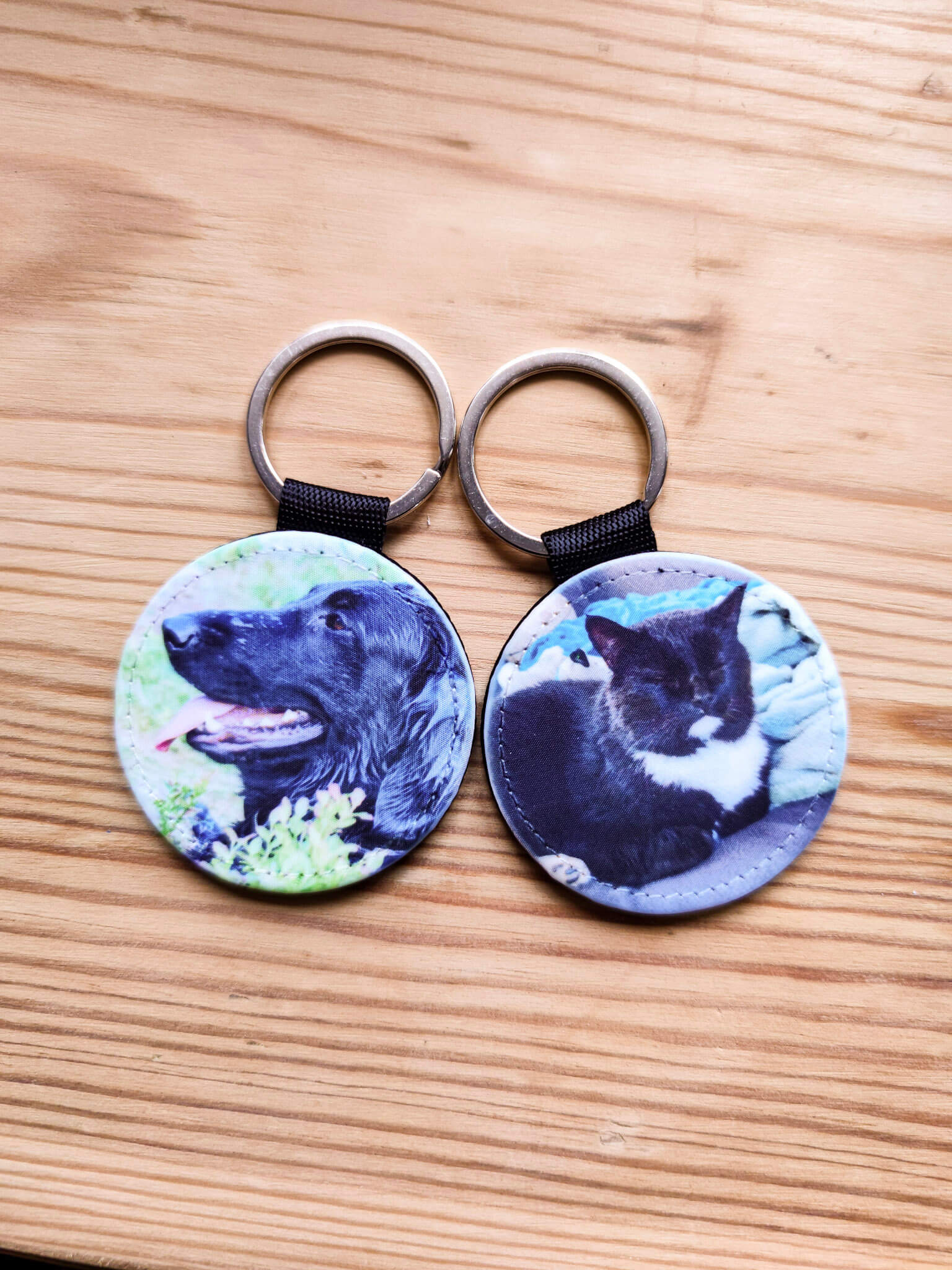 Personlig nyckelring med ditt foto - Fluflu Handgjorda Smycken & Design