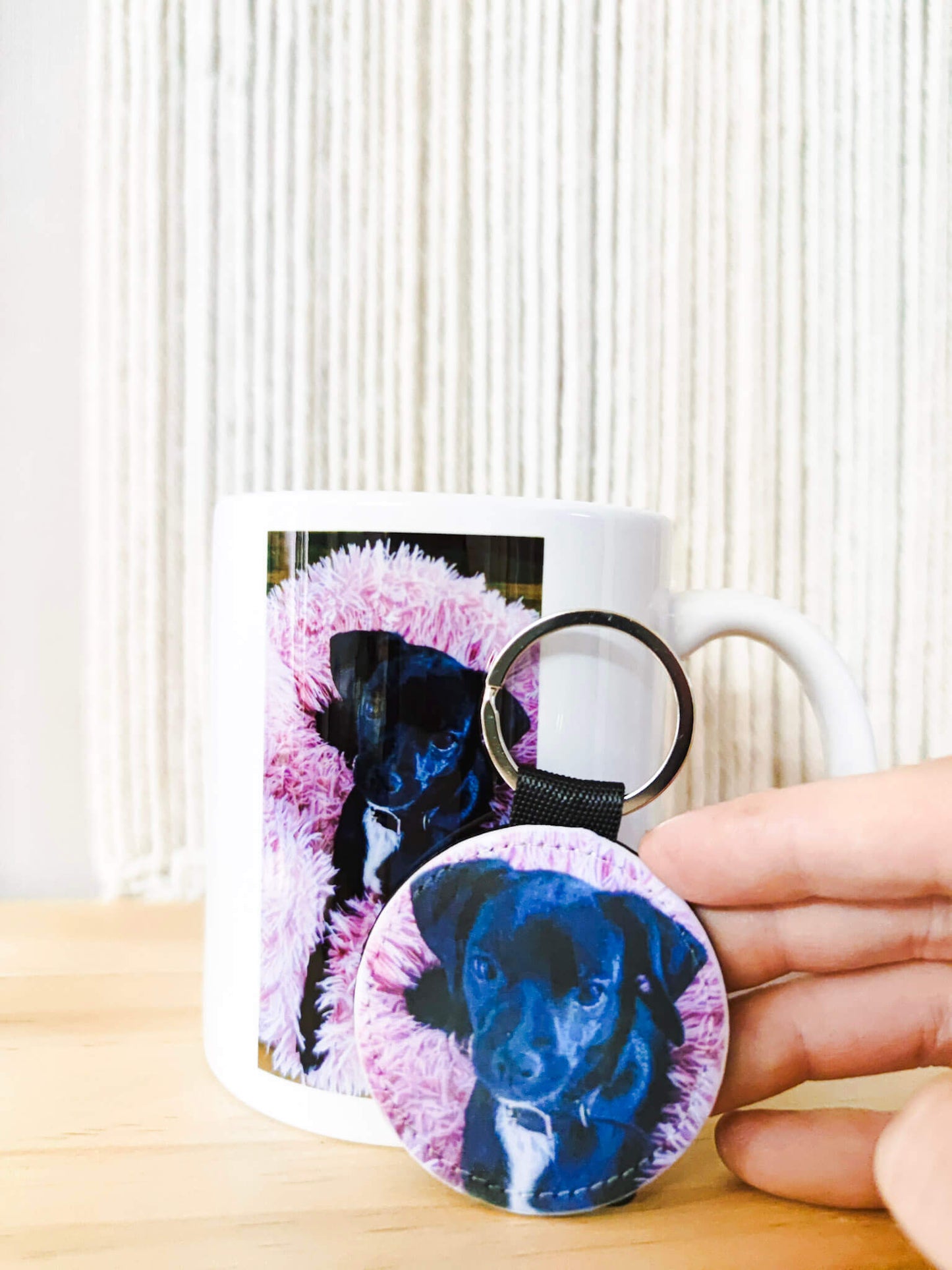 Personlig nyckelring med ditt foto - Fluflu Handgjorda Smycken & Design