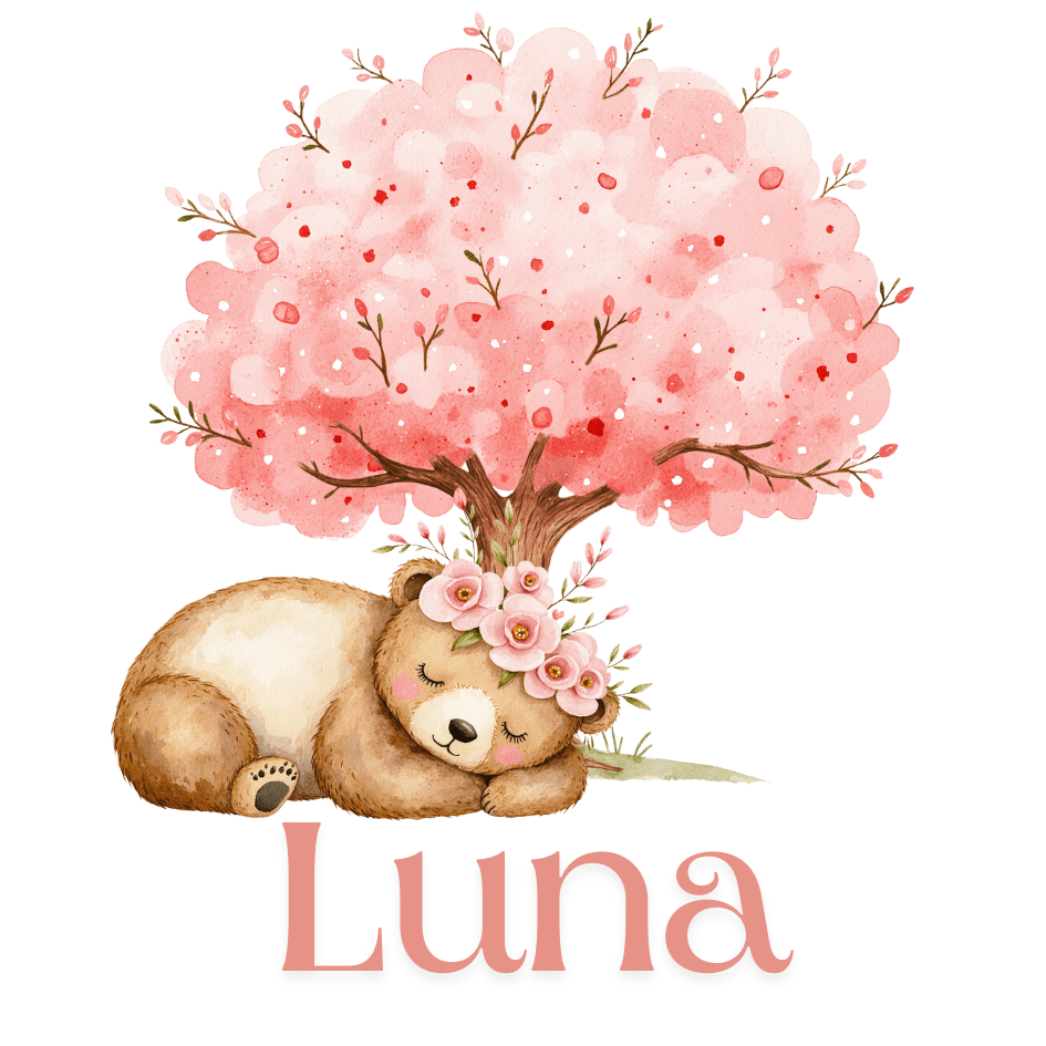 Pink Fairy Forest mugg | Personlig mugg med namn - Fluflu Handgjorda Smycken & Design