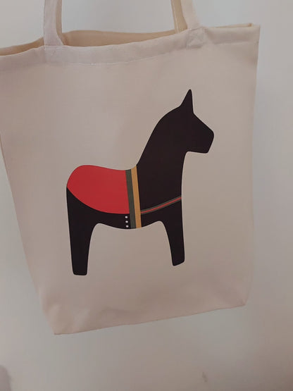Tygväska med Äppelbohäst